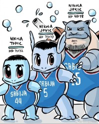 托皮奇&amp;约维奇&amp;约基奇 塞尔维亚男篮的三个尼古拉持续进化